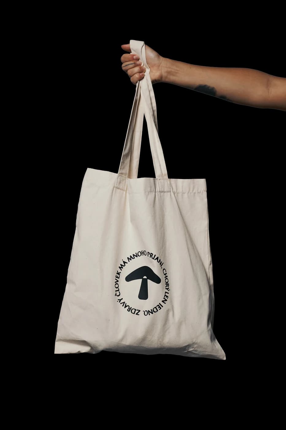 Taška s posolstvom od Tradiciny - produktová fotografia